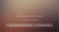 Desktop Screenshot of entertravel.es